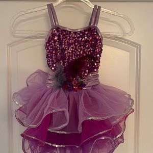 Little girls dress recital tutu Size 4-5
